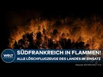 WALDBRAND IN SÜDFRANKREICH: 16.000 Hektar zerstört – Premier spricht von Katastrophe