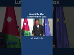 Kanzler Merz hat mit Jordaniens König über den Gazastreifen gesprochen. #tagesschau #nachrichten