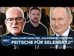 FRIEDENSGESPRÄCHE: Zuckerbrot für Putin, Peitsche für Selenskyj - Knallhartanalyse der Verhandlungen