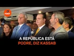 A República está podre, diz Kassab