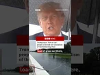 Trump blames vandals for algae and peeling paint on Reflecting Pool. #BBCNews
