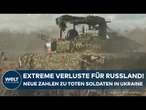 PUTINS KRIEG: Herbe Verluste für Russland! Geheimdienste nennen Details zu toten Soldaten in Ukraine
