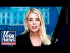 NEW: Pam Bondi WARNS Dems over 'master' ICE tracker