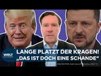 KRIEG IN DER UKRAINE: Selenskyj bittet Trump um die eigene Produktion von Patriot-Lenkflugkörpern