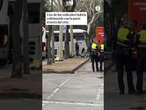 Dos autobuses chocan de forma violenta en plena avenida Diagonal de Barcelona #Autobuses #Choque