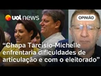 Tarcísio será refém do bolsonarismo se concorrer em chapa com Michelle, diz cientista político
