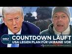 PUTINS KRIEG: Countdown gestartet! Termin steht! USA wollen Friedensplan für Ukraine vorlegen