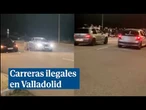 Cinco investigados por participar en carreras ilegales de coches en Valladolid