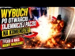 Wybuch po otwarciu tajemniczej paczki! TYLKO U NAS: Mamy nagranie z momentu zdarzenia!