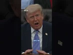 Trump says 'birthright citizenship is a disgrace'