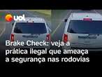 Brake check: veja como 'vingança' de motorista lento virou ameaça nas rodovias; prática é ilegal