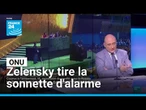 Course à l'armement, IA, Russie... Volodymyr Zelensky tire la sonnette d'alarme • FRANCE 24