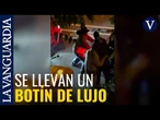 Roban varios bolsos de un comercio de Sant Gervasi a través del método del alunizaje