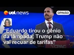 Aliados de Bolsonaro não têm como fazer Trump recuar de tarifas ao Brasil: 'fantasioso', diz Mariana