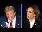 Harris v Trump: highlights of the presidential debate