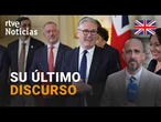 Keir Starmer se despide de la vida política pronunciando su último discurso en Westminster | RTVE