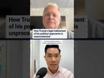 How Trump's legal indictment of his political opponents is unprecedented