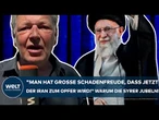 NAHOST: "Man hat große Schadenfreude, dass jetzt der Iran zum Opfer wird!" Warum die Syrer jubeln!