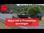 Leopard-Panzer: Bund will in Produktion einsteigen