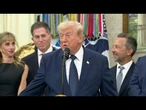 Trump confirma que pediu à Fifa para revisar cartão vermelho de Balogun | AFP