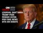 Lourival Sant’Anna: Trump pode perder votos por fake news dita em debate | CNN Prime Time