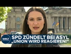 MIGRATION: Zoff zwischen SPD und Union! Werden Rückweisungen an Grenze zur Probe für Koalition?