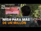 MISA MULTITUDINARIA oficiada por LEÓN XIV en CIBELES | RTVE Noticias
