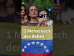Humanitäre Lage nach den Erdbeben kritisch #tagesschau #nachrichten #venezuela #erdbeben