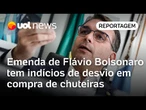 Emenda de Flávio Bolsonaro tem indícios de desvio em compra de chuteiras