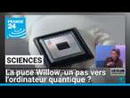 Willow, la puce quantique de Google, est-elle un pas vers l'ordinateur quantique ? • FRANCE 24