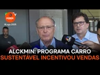 Programa Carro Sustentável impulsionou venda de veículos, diz Alckmin