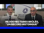 Laurent Nuñez annonce 167.000 évacuations dans le sud-ouest en raison des incendies