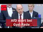 AfD stört bei Gysi-Rede – sein Konter sorgt für Applaus: „Da müssen sie durch“