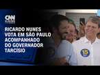 Ricardo Nunes vota em São Paulo acompanhado do governador Tarcísio | CNN ELEIÇÕES