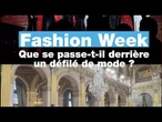Fashion Week: Que se passe-t-il derrière un défilé de mode? • FRANCE 24