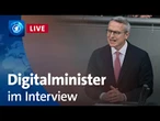 Live von der re:publica: Interview mit Digitalminister Wildberger