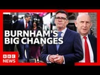 As it happened: Burnham becomes PM and cabinet reshuffle | BBC News