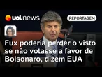 Fux poderia perder o visto se não votasse a favor de Bolsonaro, diz governo Trump | Mariana Sanches