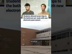 Students allowed seven trips to the bathroom per week with new electronic pass system