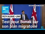 Royaume-Uni : test pour Rishi Sunak sur le vote de son plan de renvoi des demandeurs d'asile