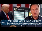 USA: Trump droht mit neuen Zöllen – "Schießen sich selbst ins Knie", sagt Ökonom Jens Südekum