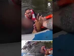 Bodycam footage shows moment NYPD officer drove into murky creek to rescue woman