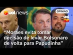 Sakamoto: Moraes e Gonet passam a impressão de não querem mandar Bolsonaro de volta para a cadeia