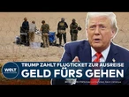 USA: Donald Trumps neuer Plan lockt Migranten freiwillig aus dem Land - statt Abschiebung!