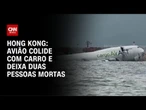 Duas pessoas morrem após avião colidir com carro e cair no mar | CNN PRIME TIME