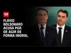 Flávio Bolsonaro acusa PGR de agir de forma imoral | CNN NOVO DIA