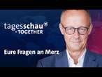 TV-Duell: Friedrich Merz stellt sich euren Fragen | tagesschau together