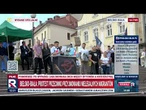 Bielsko-Biała: protest przeciwko przyjmowaniu nielegalnych migrantów.