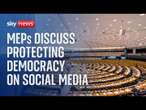 MEPs discuss protecting democracy on social media against foreign interference and biased algorithms