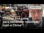 Trump dá tiro no pé com caos em Los Angeles e novo líder democrata, analisa Leonardo Trevisan